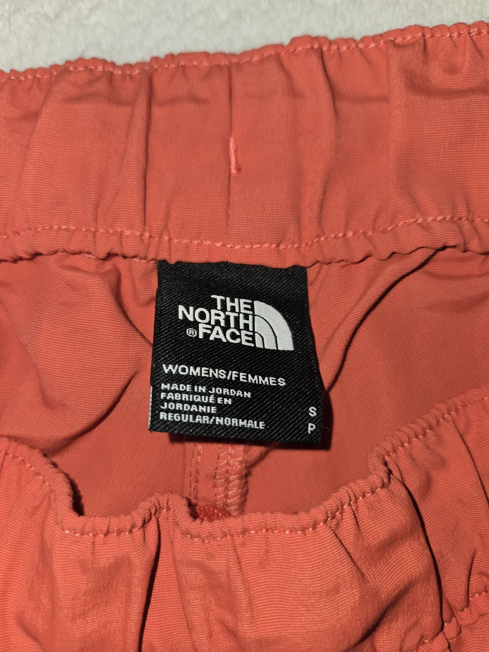 The North Face Orange Elastic Waist Joggers